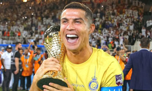 Криштиану Роналду отреагировал на завоевание первого трофея в Саудовской Аравии