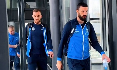 «Астана» отправилась на ответный матч с «Лудогорцем». Видео