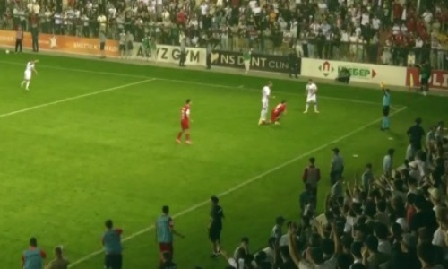 Скандалом закончилось выступление «Актобе» в Лиге Конференций. Видео