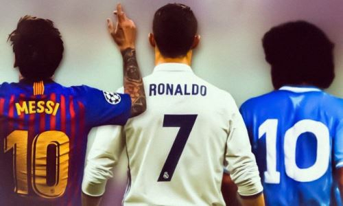 Выбран лучший игрок между Месси, Марадоной и Роналду
