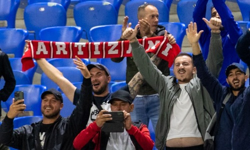 «Вот увидите!». Фанаты «Партизани» верят в проход «Астаны» после поражения