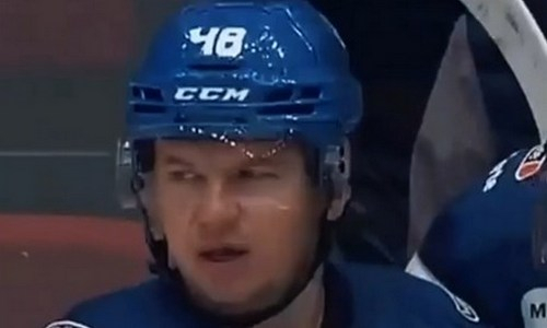 Роман Старченко отреагировал на свой хет-трик в победном матче «Барыса»