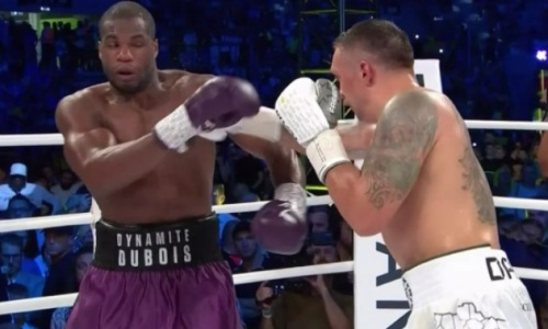 Видео полного боя Александр Усик — Даниэль Дюбуа 