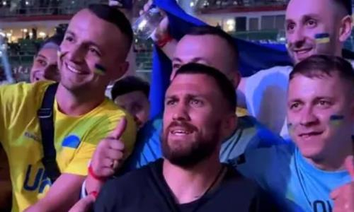 Ломаченко четырьмя словами на русском языке отреагировал на скандальную победу Усика