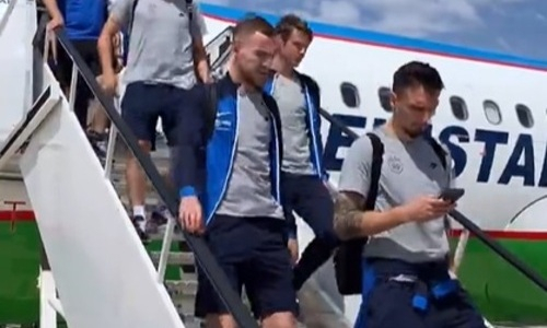 «Астана» прибыла в Албанию на ответный матч с «Партизани»