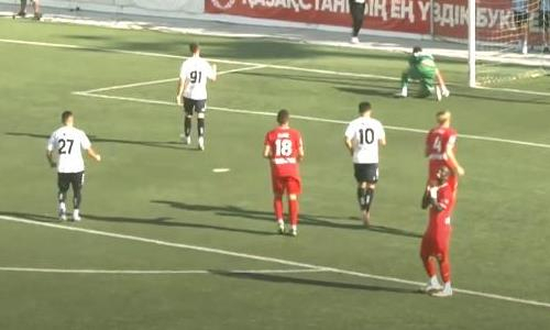 Видео гола Аврича матча Премьер-Лиги «Каспий» — «Аксу»