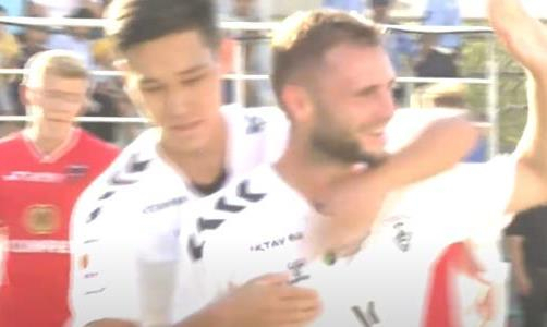 Видео гола Черномырдина матча Премьер-Лиги «Каспий» — «Аксу»