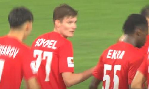 Видео гола Совпеля матча Премьер-Лиги «Тобол» — «Кайсар»