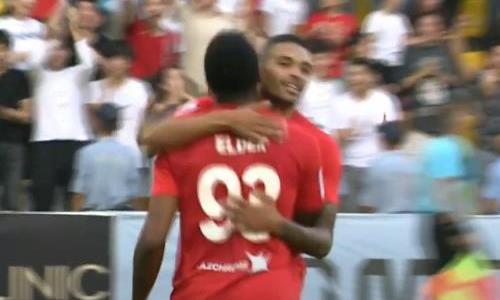 Видео гола Шины матча Премьер-Лиги «Актобе» — «Кайрат»