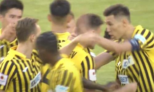 Видео гола Сергеева матча Премьер-Лиги «Актобе» — «Кайрат»