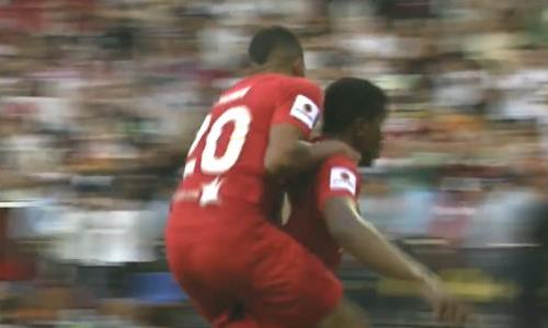 Видео гола Сантаны матча Премьер-Лиги «Актобе» — «Кайрат»