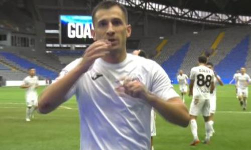 Видео гола Димитрова матча Премьер-Лиги «Окжетпес» — «Каспий»