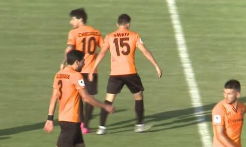 Видео гола Чогадзе матча Премьер-Лиги «Мактаарал» — «Шахтер»