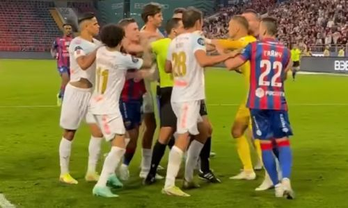 Футбольный арбитр дал оценку потасовке матча ЦСКА — «Зенит» с активным участием Нуралы Алипа