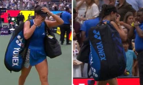 Конкурентку Рыбакиной довели до слез на US Open-2023. Видео