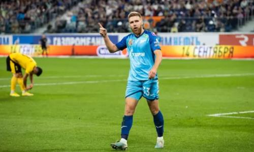 «Зенит» без Нуралы Алипа одержал разгромную победу