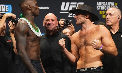 Прямая трансляция турнира UFC 293 с главным боем Адесанья — Стрикленд