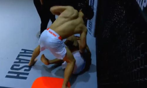 Казахстанский боец за 36 секунд финишировал экс-файтера UFC. Видео