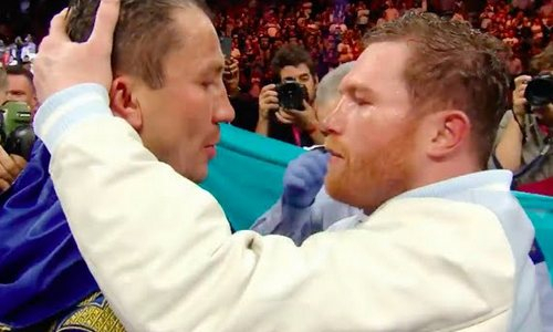 DAZN отметил годовщину «перемирия» Головкина и «Канело»