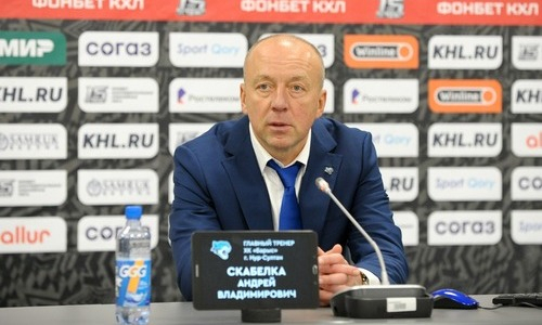 Андрей Скабелка отметил лучших в «Барысе» после разгрома «Нефтехимика»