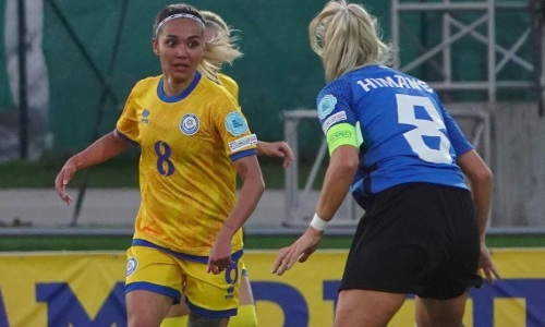 Женская сборная Казахстана по футболу прервала серию из 20 поражений в официальных матчах