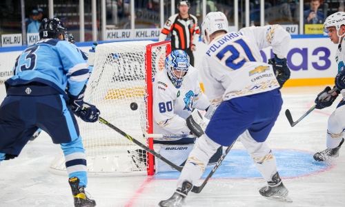 Видео шайб матча КХЛ «Сибирь» — «Барыс» 4:2