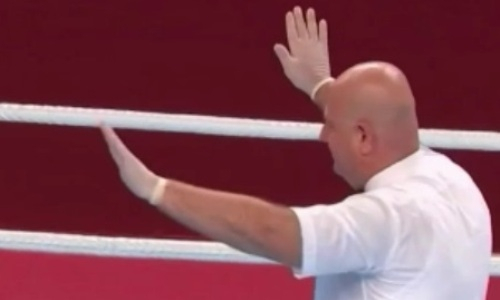 Первый нокаут зафиксирован на боксерском турнире Азиады-2023. Видео