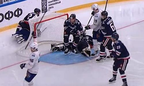 Видео шайб матча КХЛ «Нефтехимик» — «Барыс» 5:6 ОТ