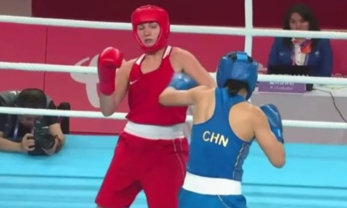 Видео боя чемпионки мира по боксу из Казахстана за медаль Азиады-2023