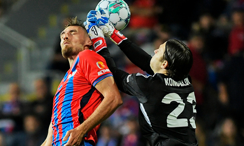 Фоторепортаж с матча Лиги Конференций «Виктория» Пльзень — «Тобол» 3:0