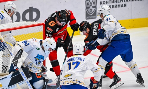 Фоторепортаж с матча КХЛ «Авангард» — «Барыс» 4:1