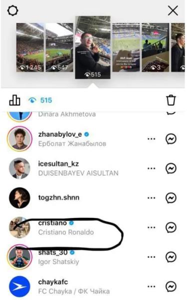 Криштиану Роналду смотрел матч сборной Казахстана в отборе Евро-2024. Фото