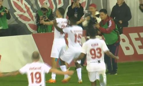 Видео гола Филиповича матча Премьер-Лиги «Актобе» — «Ордабасы»