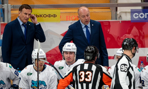 Фоторепортаж с матча КХЛ «Спартак» — «Барыс» 6:3