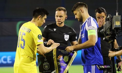 Фоторепортаж с матча Лиги Конференций «Динамо» Загреб — «Астана» 5:1