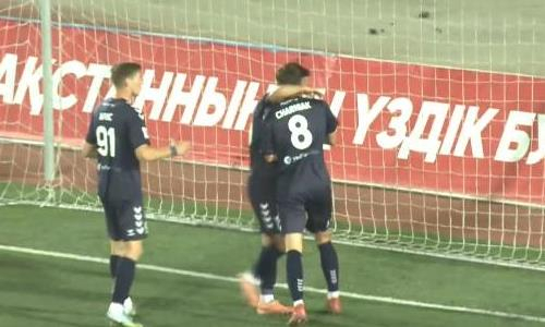 Видео гола Черняка матча Премьер-Лиги «Кайсар» — «Каспий»