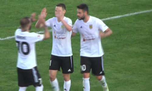 Видео гола Чеснокова матча Премьер-Лиги «Тобол» — «Жетысу»