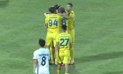 Видео гола Дарабаева матча Премьер-Лиги «Ордабасы» — «Астана»