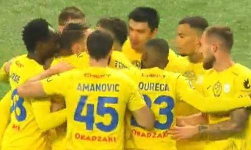 Видео гола Аймбетова матча Премьер-Лиги «Астана» — «Окжетпес»