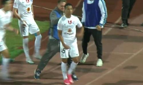 Видео гола Абдихоликова матча Премьер-Лиги «Ордабасы» — «Мактаарал»