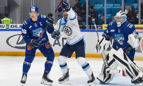 Фоторепортаж с матча КХЛ «Барыс» — «Сибирь» 1:2