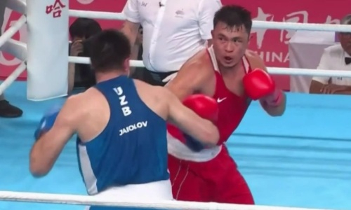 Видео супербоя Кункабаев — Джалолов за «золото» Азиады-2023