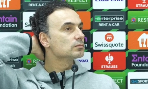 Главный тренер «Астаны» оценил шансы выйти из группы Лиги Конференций после двух поражений