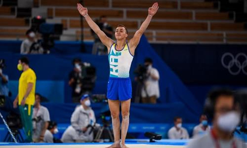 Казахстанский гимнаст завоевал медаль чемпионата мира