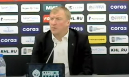 Тренер «Трактора» высказал претензии после матча с «Барысом»