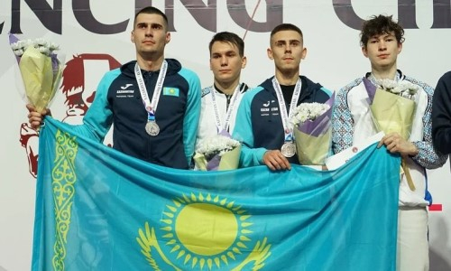 Казахстанские фехтовальщики завоевали пять медалей на молодежном чемпионате Азии