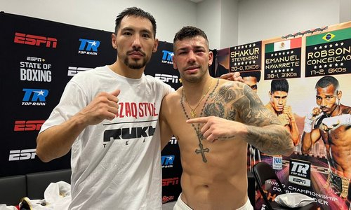 Соперник Жанибека Алимханулы оценил силу его удара после нокаута