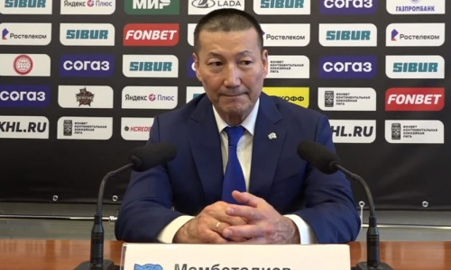 «Предупреждали ребят». Галым Мамбеталиев высказался о победе «Барыса» над «Куньлунь Ред Стар»