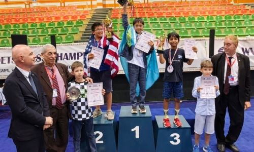 10-летний казахстанец стал чемпионом мира по шахматам