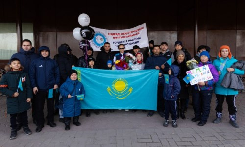 Призера Азиатских параигр по дзюдо встретили в Казахстане